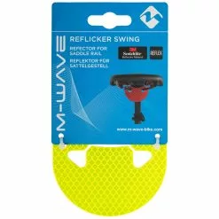 Réflecteur Sur Rails De Selle Jaune Ou Rouge M-Wave Reflicker Swing -Polisport Soldes Reflecteur reflicker swing m wave