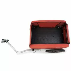 Remorque Vélo Utilitaire Cargo Kalle Croozer 92 Litres -Polisport Soldes Remorque velo cargo Croozer kalle rouge 2