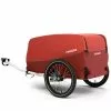 Remorque Vélo Utilitaire Cargo Tuure Croozer 135 Litres -Polisport Soldes Remorque velo cargo Croozer tuure rouge