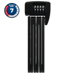 Antivol Pliant à Code Léger Avec Fixation Cadre Bordo Lite Abus