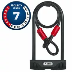 Antivol U Avec Fixation USH32 + Câble Facilo 32 Abus Cobra 120cm