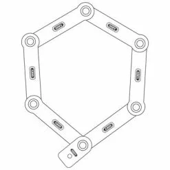 Antivol Vélo U Pliant Bordo Granit X-Plus 6500 110 Cm - Abus -Polisport Soldes antivol velo u pliant bordo granit x plus 6500 110 cm abus full 3