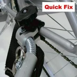 Quick Fix Attache Remorque Vélo Sur Base Du Cadre Pour Axe Traversant -Polisport Soldes attache remorque velo sur base du cadre pour axe traversant full 2