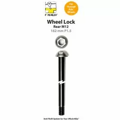 Antivol Pour Roues Avant Et Arrière à Axe Traversant M12 Pinhead -Polisport Soldes axe antivol traversant roue arriere m12 162 1.5