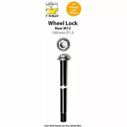 Antivol Pour Roues Avant Et Arrière à Axe Traversant M12 Pinhead -Polisport Soldes axe antivol traversant roue arriere m12 169 1.5