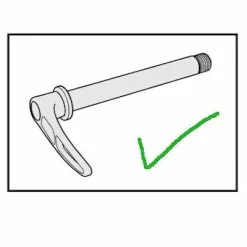 Ballz Axe Traversant 12 Mm Pour Remorque Coho CX Burley -Polisport Soldes ballz axe traversant 12 mm pour remorque coho cx burley full 3