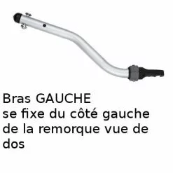 Bras De Fixation Kit Jogging Remorque Vélo Enfants Duo Croozer -Polisport Soldes bras de fixation kit jogging remorque velo enfants duo croozer full 3