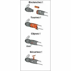Bras Fixation Weber Sur Tige De Selle Remorque Vélo Hinterher -Polisport Soldes bras fixation weber sur tige de selle remorque velo hinterher full 4
