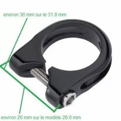 Brandless Collier De Serrage Tige De Selle Noir -Polisport Soldes collier de serrage tige de selle noir full 4