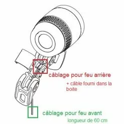 Busch-mueller Eclairage Vélo 100 Lux Sur Fourche IQ-X Argent Busch And Muller -Polisport Soldes eclairage velo 100 lux sur fourche iq x argent busch and muller full 6