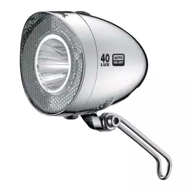 Eclairage Vélo Avant Rétro à LED Sur Dynamo XLC 3 Eclairage Vélo Avant Rétro à LED Sur Dynamo XLC