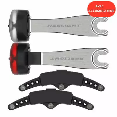 Éclairages Vélo Sans Piles CPH Light + Reelight Et Accumulateur 3 Éclairages Vélo Sans Piles CPH Light + Reelight Et Accumulateur