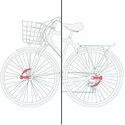 Éclairages Vélo Sans Piles CPH Light + Reelight Et Accumulateur 7 Éclairages Vélo Sans Piles CPH Light + Reelight Et Accumulateur – Image 5