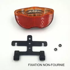 Q-Lite Eclairage Arrière Et Catadioptre Sur Porte-bagage De Vélo -Polisport Soldes feu qlite2