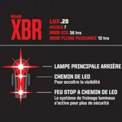Feu Vélo Arrière Kryptonite Incite XBR 20 Lux -Polisport Soldes feu velo arriere kryptonite incite xbr 20 lux full 6