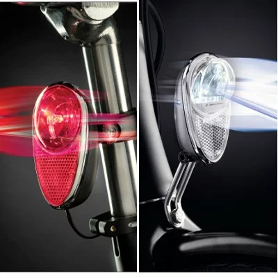 Feux Avant Et Arrière Tube De Selle Sans Pile Reelight RL721 3 Feux Avant Et Arrière Tube De Selle Sans Pile Reelight RL721