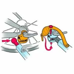 Fixation CTS Avec Axe Pour Remorque Vélo Thule Chariot