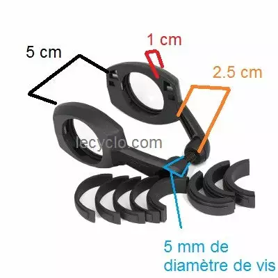 Busch-mueller Fixation Sur Cintre Pour Feu Avant Sur Fourche Busch And Muller 8 Busch-mueller Fixation Sur Cintre Pour Feu Avant Sur Fourche Busch And Muller – Image 6