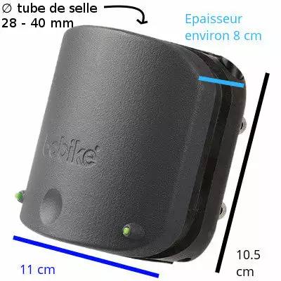 Fixation Tube De Selle Vélo Pour Siège Enfant Bobike Go 5 Fixation Tube De Selle Vélo Pour Siège Enfant Bobike Go – Image 3
