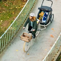 Polisport Soldes -Polisport Soldes kid vaaya 2 croozer remorque velo pour deux enfants full 2