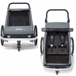 Kid Vaaya 2 Croozer Remorque Vélo Pour Deux Enfants -Polisport Soldes kid vaaya 2 croozer remorque velo pour deux enfants full 3