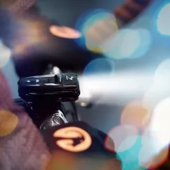 Phare De Vélo Avant USB 400 Lumens Meteor Moon -Polisport Soldes moon meteor feu velo avant