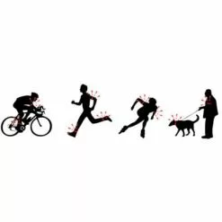 Paire De Bracelets Jaunes Réfléchissants Cyclisme Ryu Wowow -Polisport Soldes paire de bracelets jaunes reflechissants cyclisme ryu wowow full 5