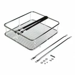 Panier Fixe Avant Pour Vélo Chrome Take Away BLB -Polisport Soldes panier fixe avant pour velo chrome take away blb full 5