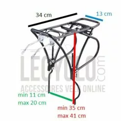 Ostand Porte Bagage Arrière Pour Vélo 24 à 29 Pouces Frein à Disque 5 Ostand Porte Bagage Arrière Pour Vélo 24 à 29 Pouces Frein à Disque -Polisport Soldes porte bagage arriere pour velo 24 a 29 pouces frein a disque full 3
