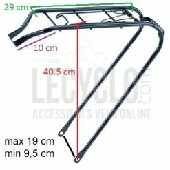 Point Porte Bagage Arrière Pour Vélo 28 Pouces -Polisport Soldes porte bagage arriere pour velo 28 pouces full 4