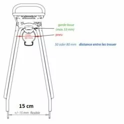 Porte Bagage Arrière Pour Vélo Avec Fixation Racktime Tourit 7 Porte Bagage Arrière Pour Vélo Avec Fixation Racktime Tourit -Polisport Soldes porte bagage arriere pour velo avec fixation racktime tourit full 3