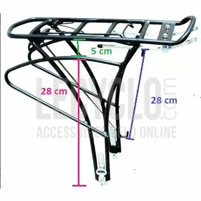 Monz Porte Bagage Arrière Pour Vélo De 24 à 28 Pouces 5 Monz Porte Bagage Arrière Pour Vélo De 24 à 28 Pouces – Image 4