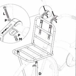 Porte Bagage Avant Large Du Vélo BASIL -Polisport Soldes porte bagage avant large du velo basil full 2