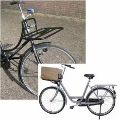 Porte Bagage De Vélo Avant Large Steco -Polisport Soldes porte bagage de velo avant large steco full 4