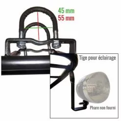 Porte Bagage De Vélo Avant Large Steco -Polisport Soldes porte bagage de velo avant large steco full 5