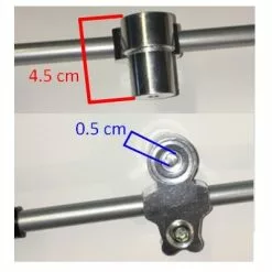 Ostand Porte Bagage Vélo Avant Argent -Polisport Soldes porte bagage velo avant argent full 4