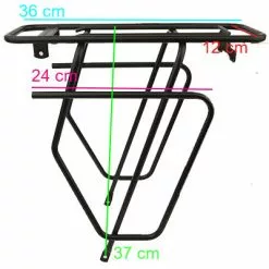 Porte-bagages Arrière Jusqu'à 25 Kg Tublic Slim Steco 7 Porte-bagages Arrière Jusqu'à 25 Kg Tublic Slim Steco -Polisport Soldes porte bagages arriere jusqu a 25 kg tublic slim steco full 3