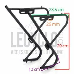 Porte Bagages Avant Vélo 26 à 28 Pouces Lowrider LR-F02 XLC 9 Porte Bagages Avant Vélo 26 à 28 Pouces Lowrider LR-F02 XLC -Polisport Soldes porte bagages avant velo 26 a 28 pouces lowrider lr f02 xlc full 3