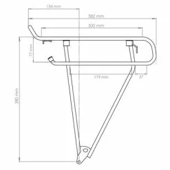 Porte Bagages Vélo Arrière Racktime Addit 26 à 28 Pouces -Polisport Soldes porte bagages velo arriere racktime addit 26 a 28 pouces full 6