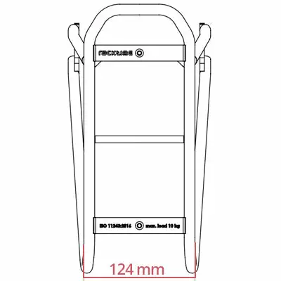 Porte Bagages Vélo Avant Racktime Topit Evo 26 à 28 Pouces 5 Porte Bagages Vélo Avant Racktime Topit Evo 26 à 28 Pouces – Image 3