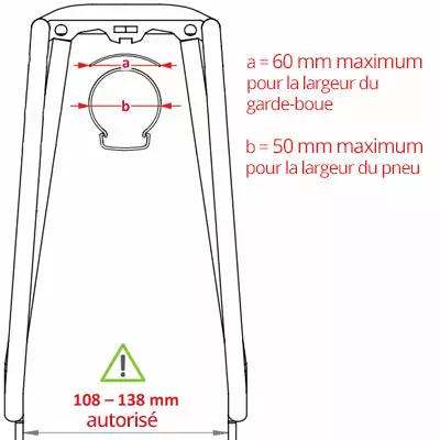 Porte Bagages Vélo Avant Racktime Topit Evo 26 à 28 Pouces 6 Porte Bagages Vélo Avant Racktime Topit Evo 26 à 28 Pouces – Image 4