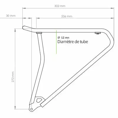 Porte Bagages Vélo Avant Racktime Topit Evo 26 à 28 Pouces 7 Porte Bagages Vélo Avant Racktime Topit Evo 26 à 28 Pouces – Image 5