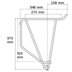 Porte Bagages Vélo Cargo Charges Lourdes Tubus -Polisport Soldes porte bagages velo cargo charges lourdes tubus full 5