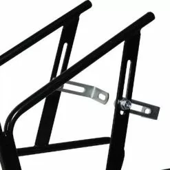 Porte-sacoches Avant Sur Fourche Rigide Et Frein V-brake Minoura -Polisport Soldes porte sacoches avant sur fourche rigide et frein v brake minoura full 5