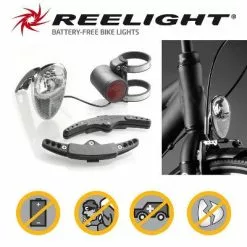 REELIGHT SL 620 Feu Clignotant Avant Sans Piles Sur Fourche -Polisport Soldes reelight sl 620 feu clignotant avant sans piles sur fourche full 5