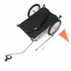 Brandless Remorque Vélo Cargo Grande Capacité Avec Housse -Polisport Soldes remorque cargo velo