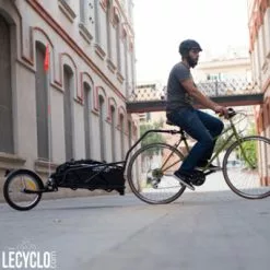 Brandless Remorque De Vélo Mono Roue Sur Tige De Selle Avec Sac étanche -Polisport Soldes remorque de velo mono roue sur tige de selle avec sac etanche full 5