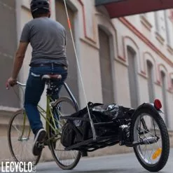 Brandless Remorque De Vélo Mono Roue Sur Tige De Selle Avec Sac étanche -Polisport Soldes remorque de velo mono roue sur tige de selle avec sac etanche full 6