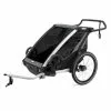 Remorque Enfant Vélo Thule Chariot Lite 2 -Polisport Soldes remorque enfant velo thule chariot lite 2 full