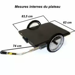 Remorque Pour Vélo Roland Trolley M -Polisport Soldes remorque pour velo roland trolley m full 5